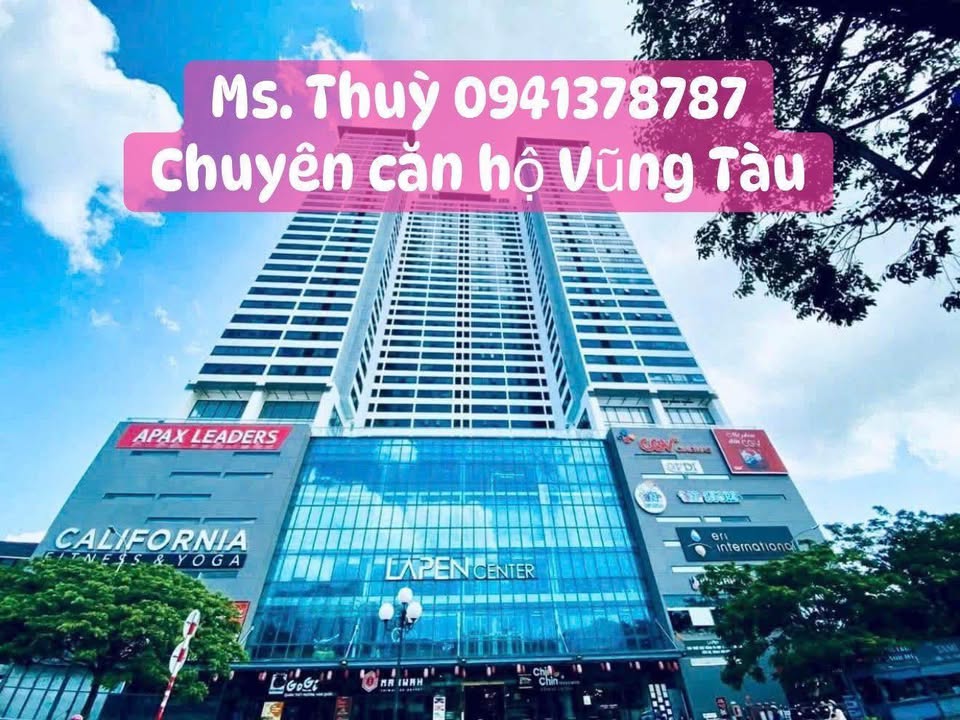 Căn hộ Lapen Center Vũng Tàu 81m² giá 3.3 tỷ - View thành phố tuyệt đẹp!