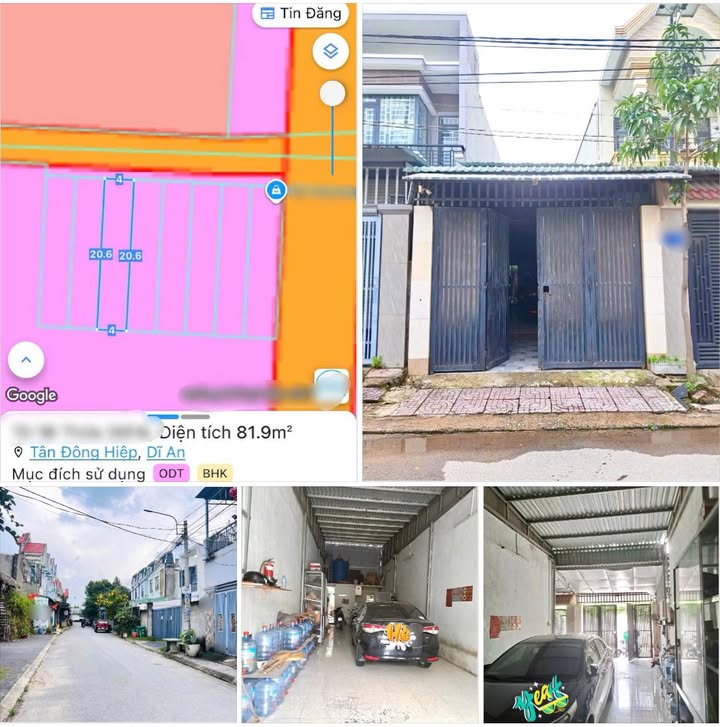 Nhà bán 82m² đường ĐT743C, P.Tân Đông Hiệp, Dĩ An - Giá chỉ 3.6 tỷ!