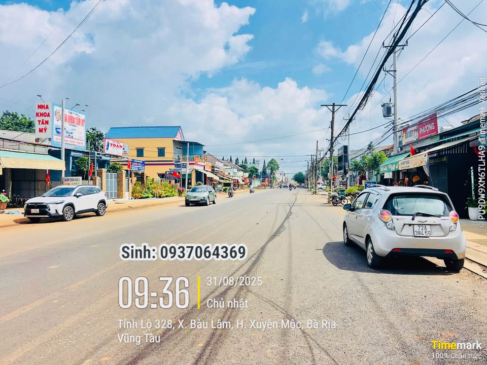 Đất nền Bàu Lâm Xuyên Mộc 165m² giá 4.15 tỷ - Vị trí đắc địa sầm uất!