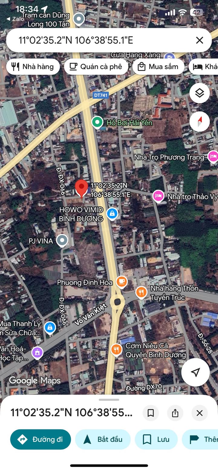 Đất thổ cư Định Hòa Thủ Dầu Một 71m² giá 1.5 tỷ - Cơ hội đầu tư tuyệt vời!