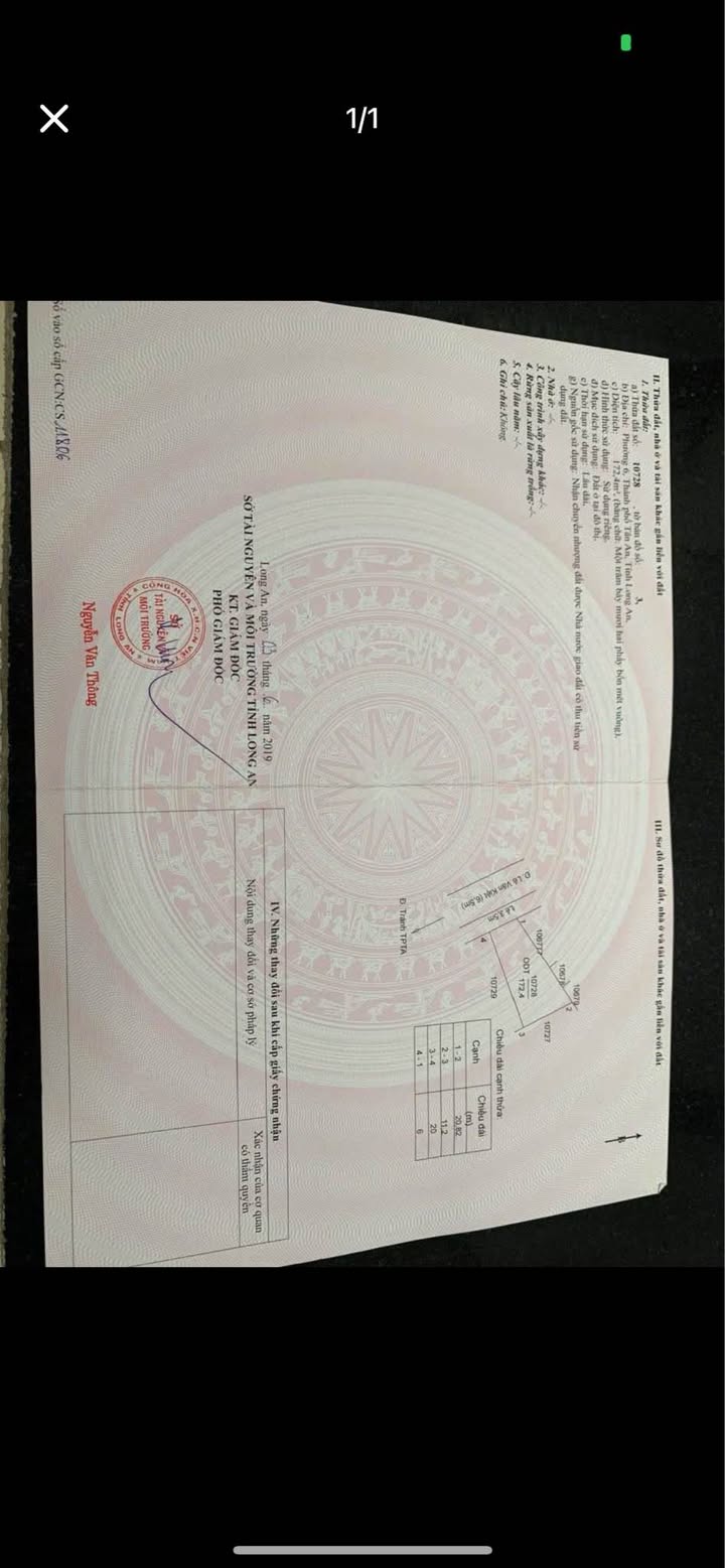 Đất mặt tiền Lê Văn Kiệt Tân An 172m² giá 4 tỷ - Cơ hội đầu tư hấp dẫn!