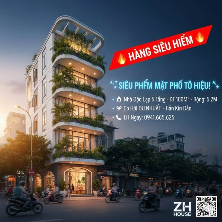 Nhà mặt phố Tô Hiệu 100m², 5 tầng giá 11.5 tỷ - Cơ hội hiếm có tại Hải Phòng!