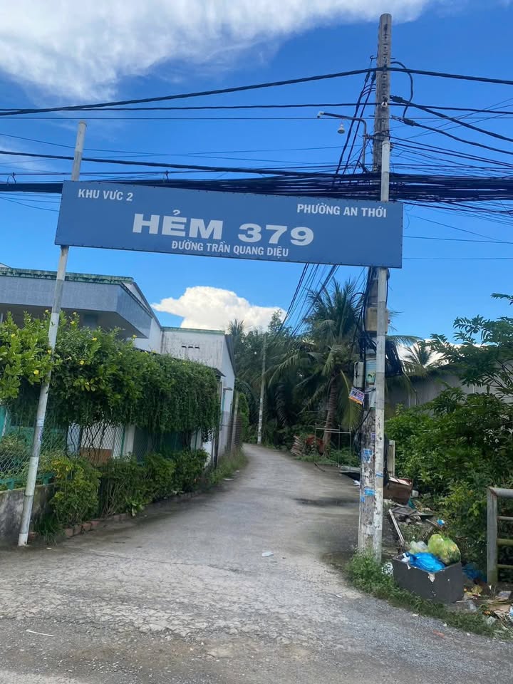 Đất nền hẻm 379 Trần Quang Diệu 155m² giá 1.68 tỷ - Đầu tư sinh lời ngay!