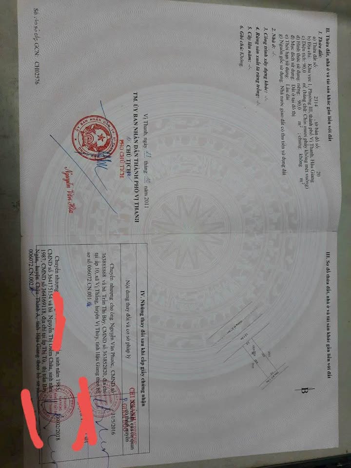 Đất nền đường Phùng Khắc Khoan, TP Vị Thanh 90m² giá 880 triệu - Đầu tư sinh lời ngay!