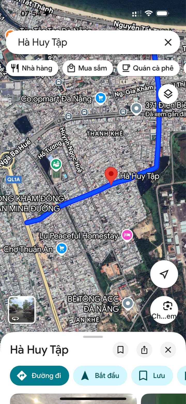 Nhà 3 tầng mặt tiền Hà Huy Tập, Đà Nẵng 203m² giá 22.5 tỷ - Tiện kinh doanh, cho thuê!