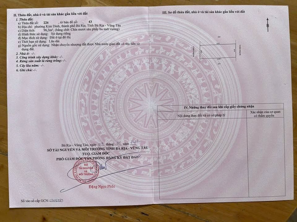 Đất Tân Hải, Phú Mỹ 157m² giá 2.15 tỷ - Cơ hội đầu tư tuyệt vời!