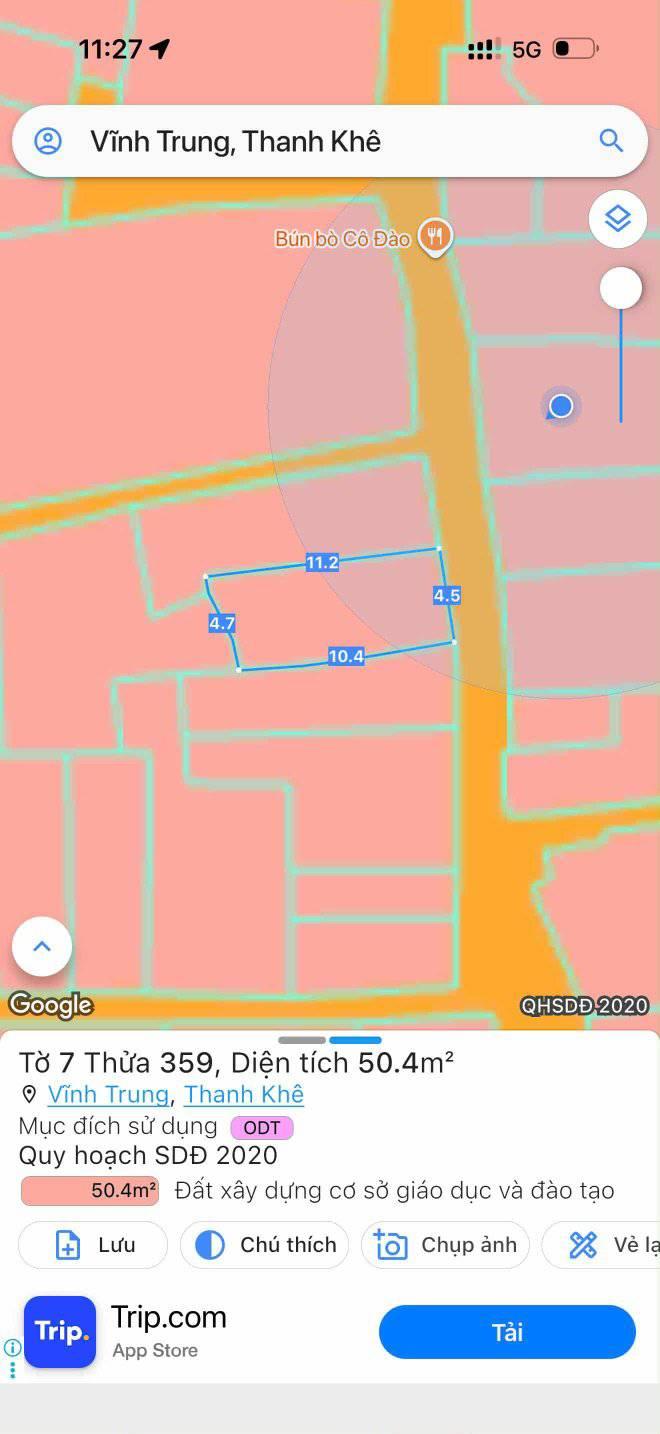 Nhà phố K325 Hùng Vương Đà Nẵng 51m² giá 3 tỷ - Sẵn sàng vào ở!