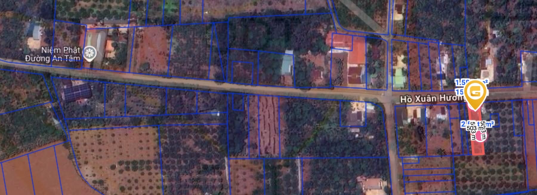 Đất nền mặt tiền Hồ Xuân Hương, Buôn Hồ 500m² giá 1.7 tỷ - Cơ hội đầu tư hấp dẫn!