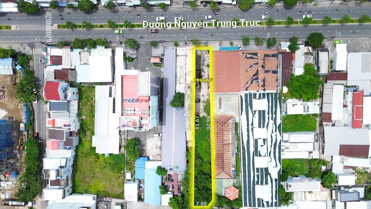 Đất nền 557 Nguyễn Trung Trực, Rạch Giá 709m² - Cơ hội đầu tư lý tưởng!