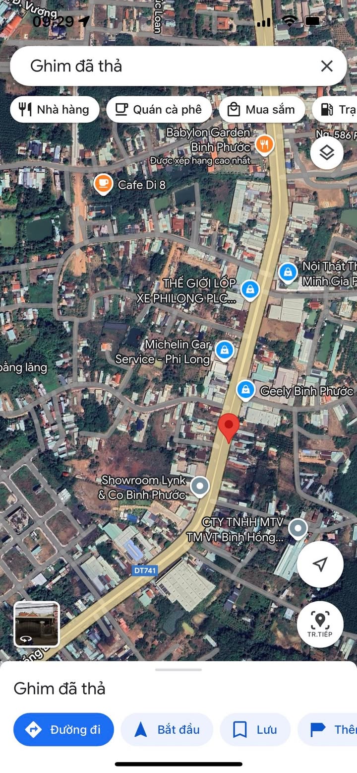 Nhà mặt tiền đường DT741, Đồng Xoài, 450m² giá 6 tỷ - Sổ hồng chính chủ!