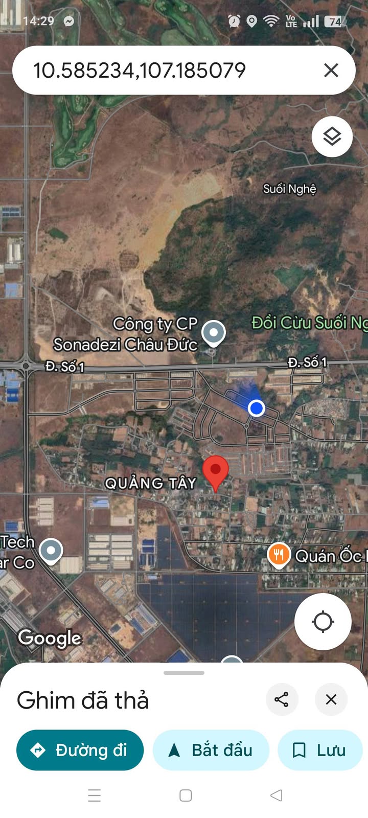 Đất nền Nghĩa Thành, Châu Đức 1050m² giá 155 triệu - Đầu tư sinh lời ngay!