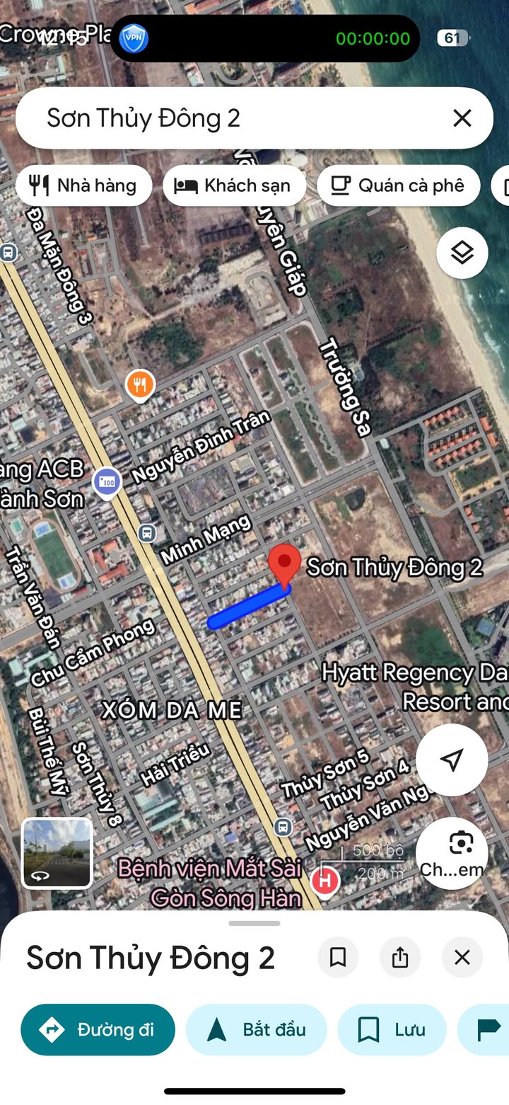 Đất nền đường Sơn Thuỷ Đông 2 Đà Nẵng 90m² giá 6.75 tỷ - Đầu tư sinh lời cao!