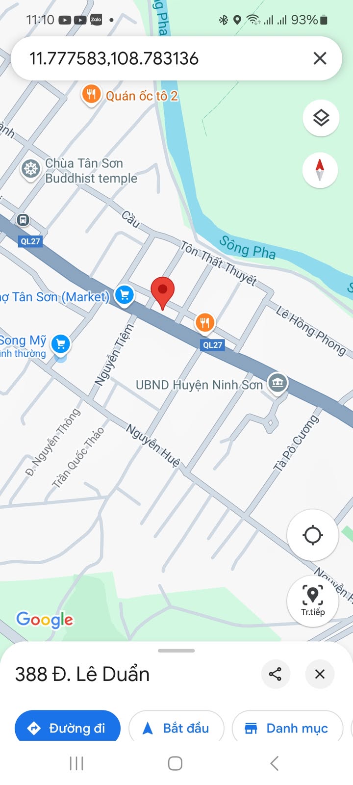 Nhà 2 mặt tiền 110m² tại Tân Sơn, Ninh Sơn - Kinh doanh ngay!