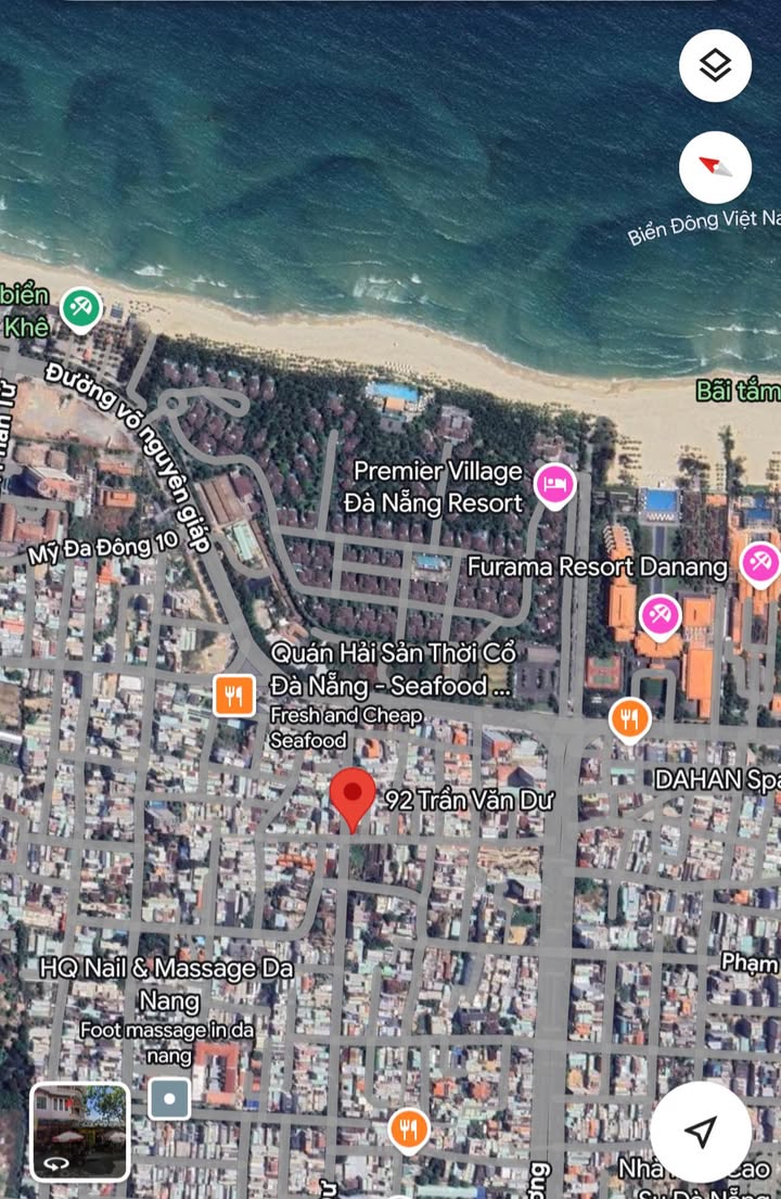 Nhà phố Trần Văn Dư Đà Nẵng 96m² giá 11 tỷ - Gần biển Võ Nguyên Giáp!