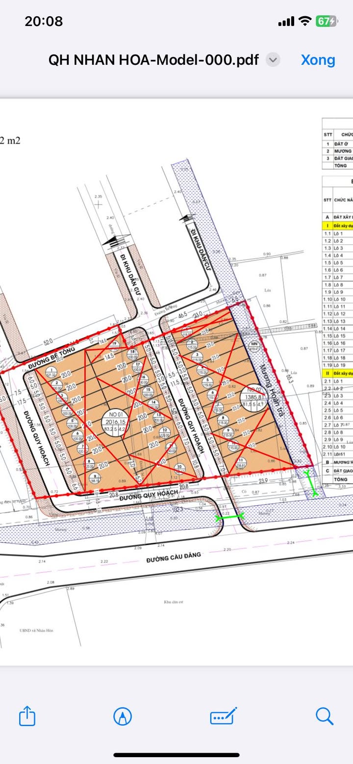 Lô đất tái định cư Nhân Hòa, Vĩnh Bảo 120m² - Đối diện bệnh viện, giá thỏa thuận!