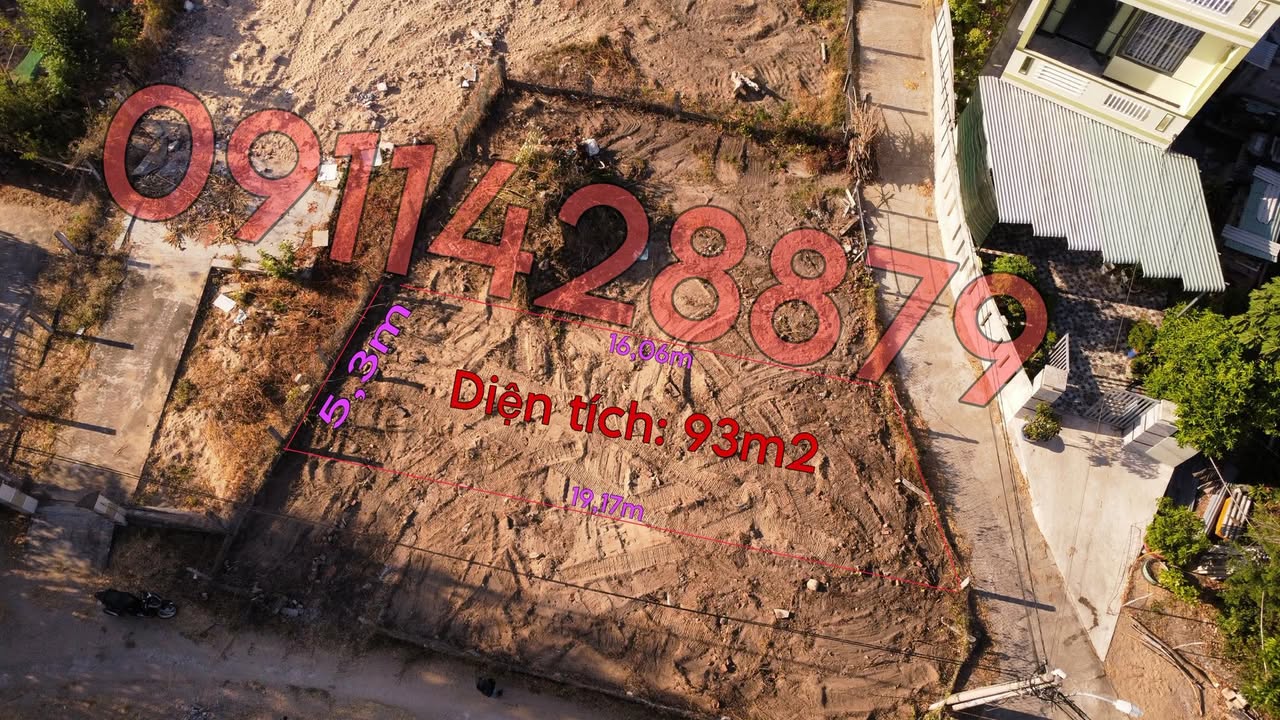 Lô đất Đa Ngư, Đông Hòa, 93m² giá 400 triệu - Sổ hồng riêng, cơ hội đầu tư tuyệt vời!