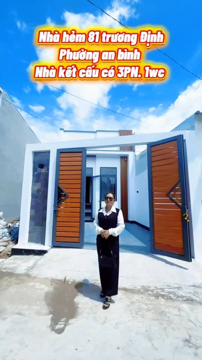 Nhà mới bán Hẻm Trương Định, Rạch Giá 108m² - Giá chỉ 1.66 tỷ, chính chủ!