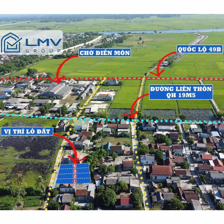 Đất nền Điền Môn, Phong Điền 132,1m² giá chỉ 400 triệu - Cơ hội đầu tư tuyệt vời!