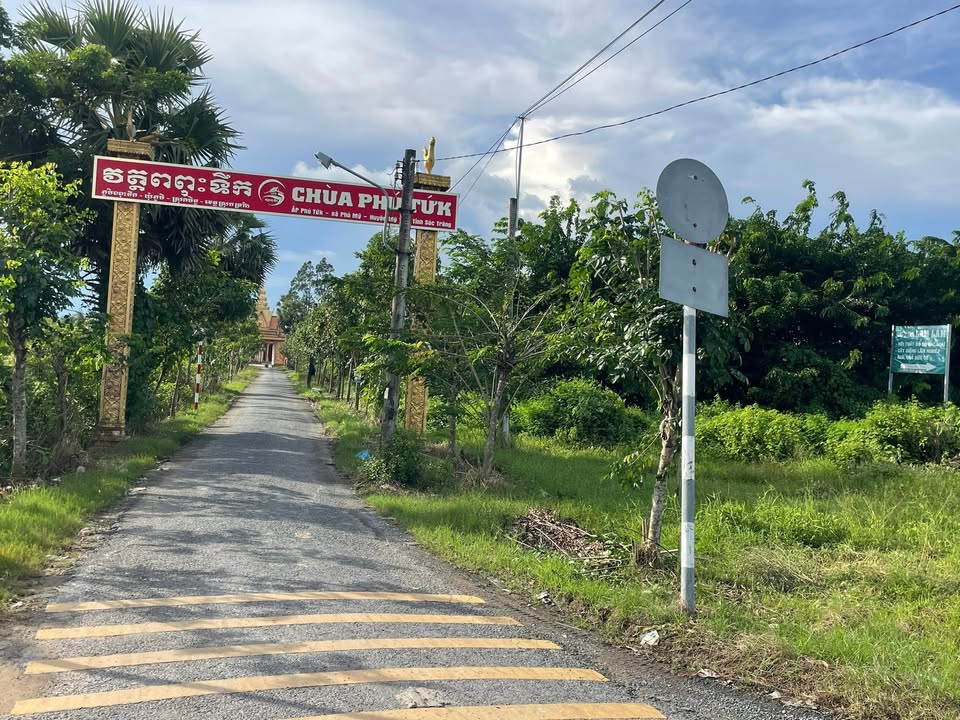 Đất nền biệt thự Phú Tức, Sóc Trăng 110m² giá từ 200 triệu - Lựa chọn vị trí đẹp!