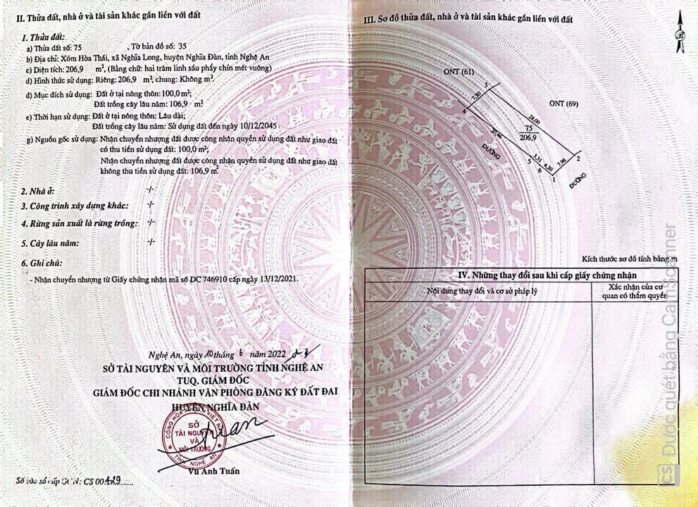 Đất nền lô góc Thái Hòa 224m² giá chỉ 700 triệu - Cơ hội đầu tư tuyệt vời!