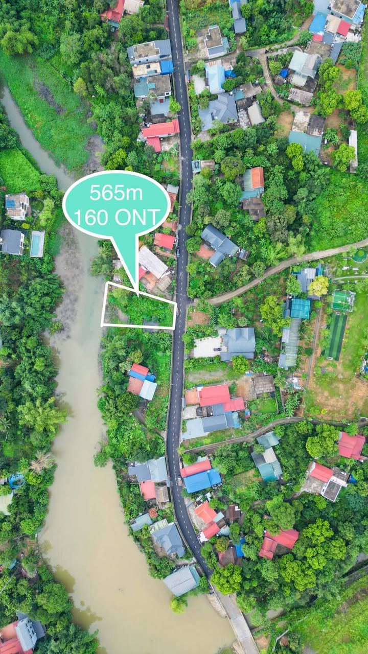 Đất nền Cư Yên, Lương Sơn 565m² giá 5 tỷ - Cận hồ, đường lớn, đầu tư sinh lời!