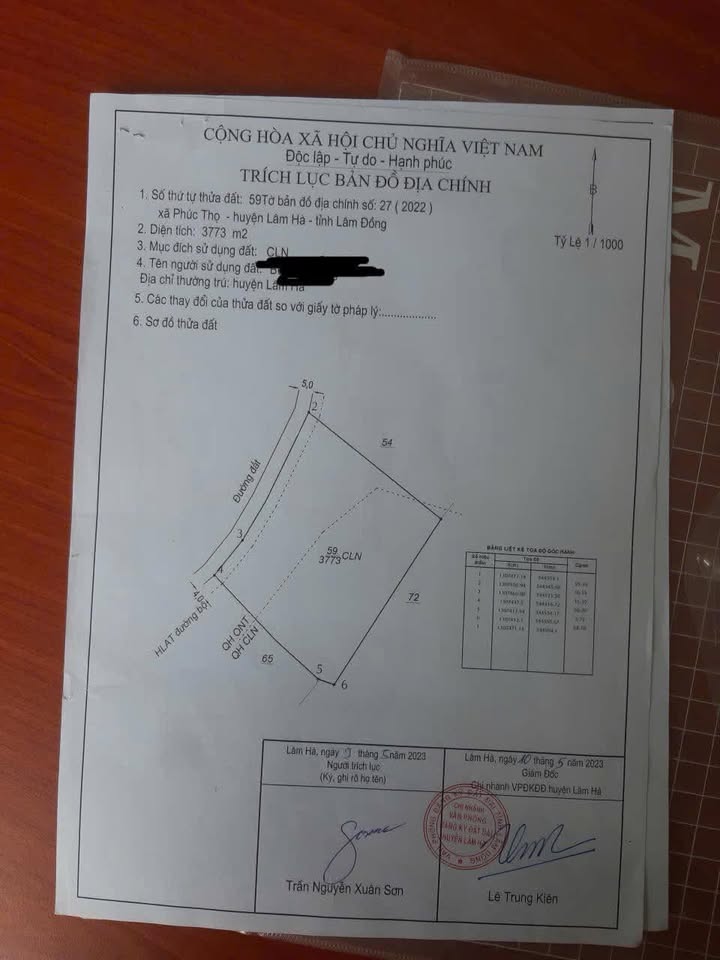 Đất thổ cư mặt đường bê tông Phúc Thọ 60m² giá 1.6 tỷ - Đầu tư sinh lời ngay!