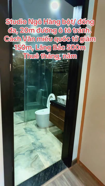Căn hộ cho thuê Hàng Bột Đống Đa 50m² - Thiết bị hiện đại, chỉ việc xách vali vào ở!