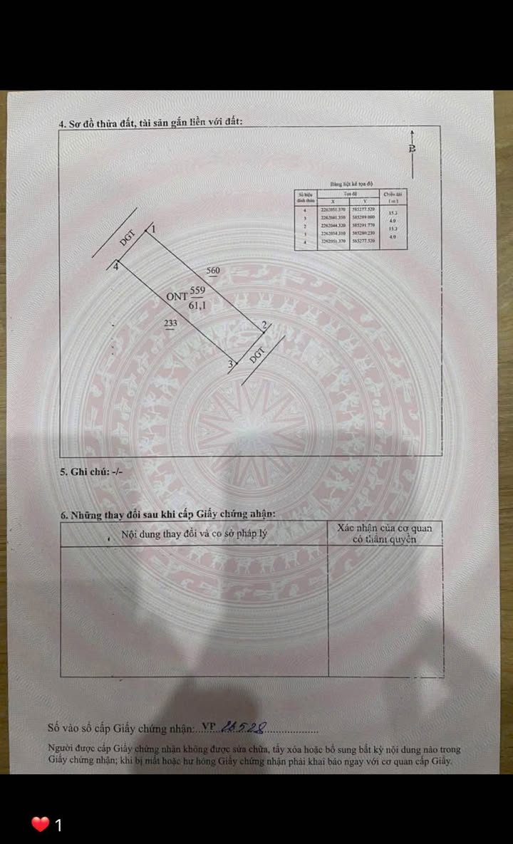 Đất nền Trần Hưng Đạo, Thái Bình 61m² giá 900 triệu - Cơ hội đầu tư hấp dẫn!