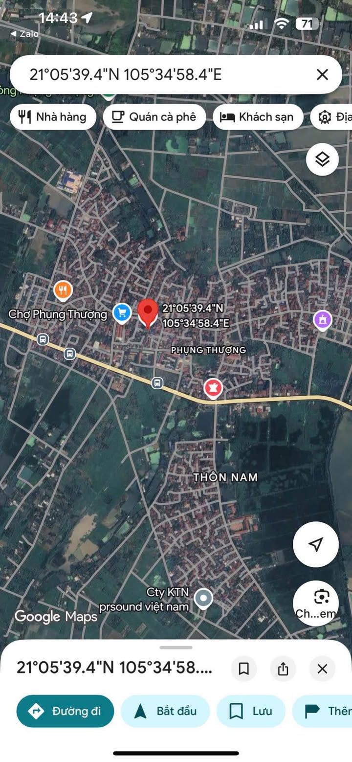 Đất Phụng Thượng - Phúc Thọ, 55m² giá chỉ từ 1 tỷ - Cơ hội đầu tư hấp dẫn!