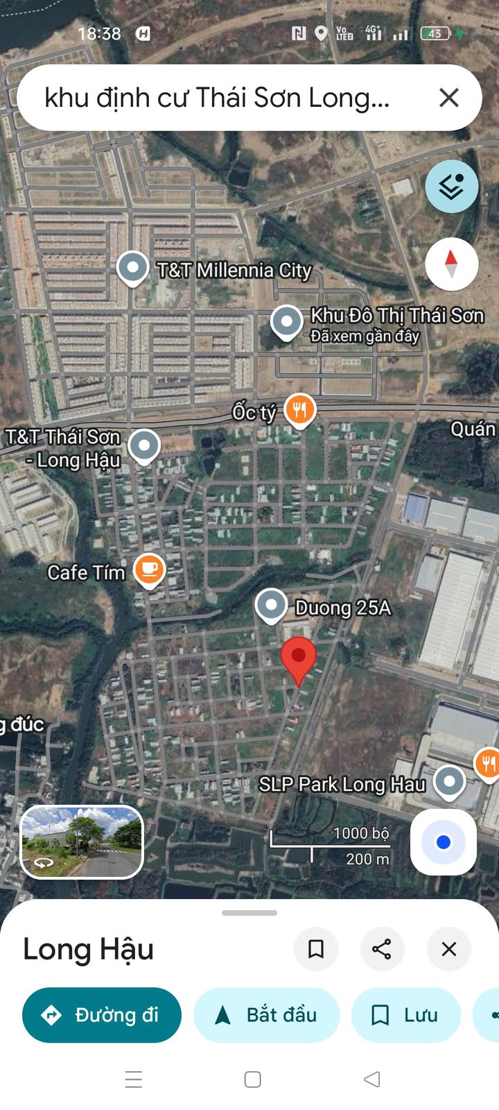 Đất nền Khu dân cư T&T Thái Sơn Long Hậu 100m² - Cơ hội đầu tư hấp dẫn!