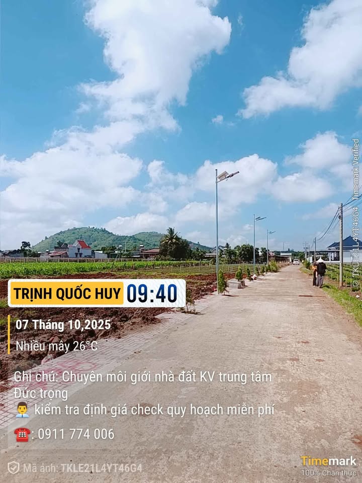 Đất nền 110m² tại Đức Trọng giá 785 triệu - Sổ đỏ chính chủ, hạ tầng hoàn thiện!