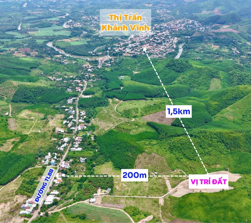 Đất thổ cư Khánh Nam, Khánh Vĩnh 1133m² giá 1.1 tỷ - Đầu tư sinh lời tốt!