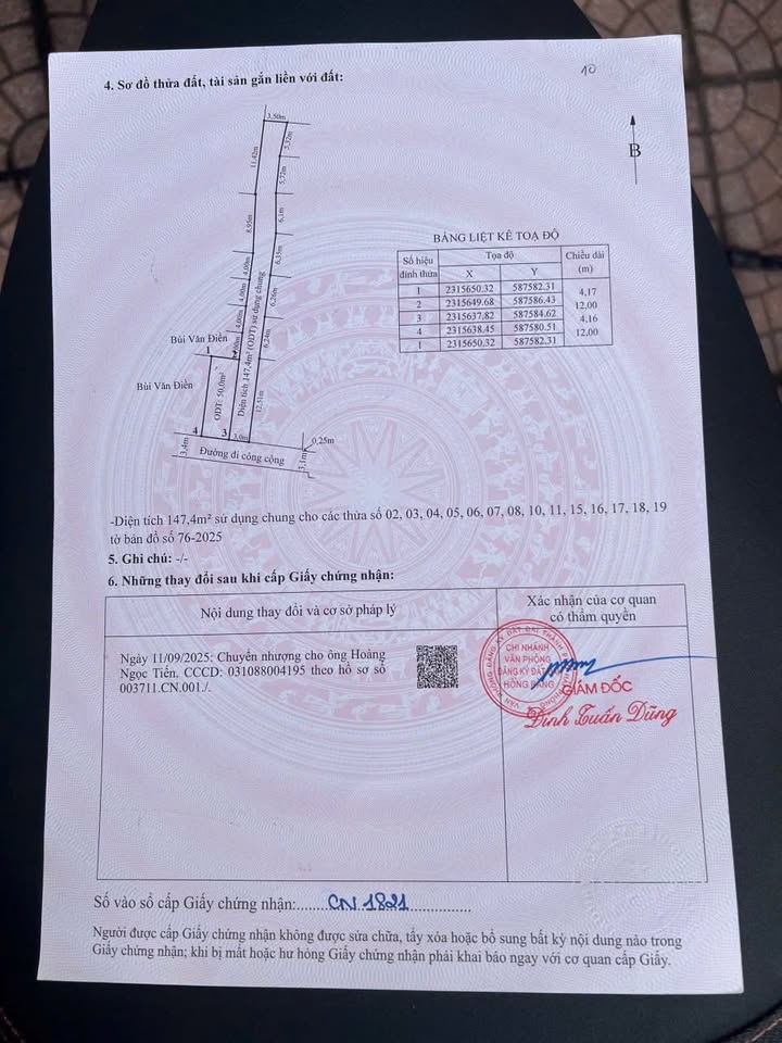 Đất nền Lê Xá, An Dương 50m² giá 900 triệu - Vị trí đắc địa gần khu công nghiệp!