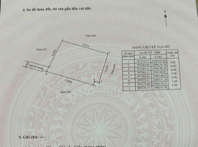 Đất Hàng Kênh, Lê Chân 74m² giá 2.38 tỷ - Sổ đỏ chính chủ, giao dịch nhanh chóng!