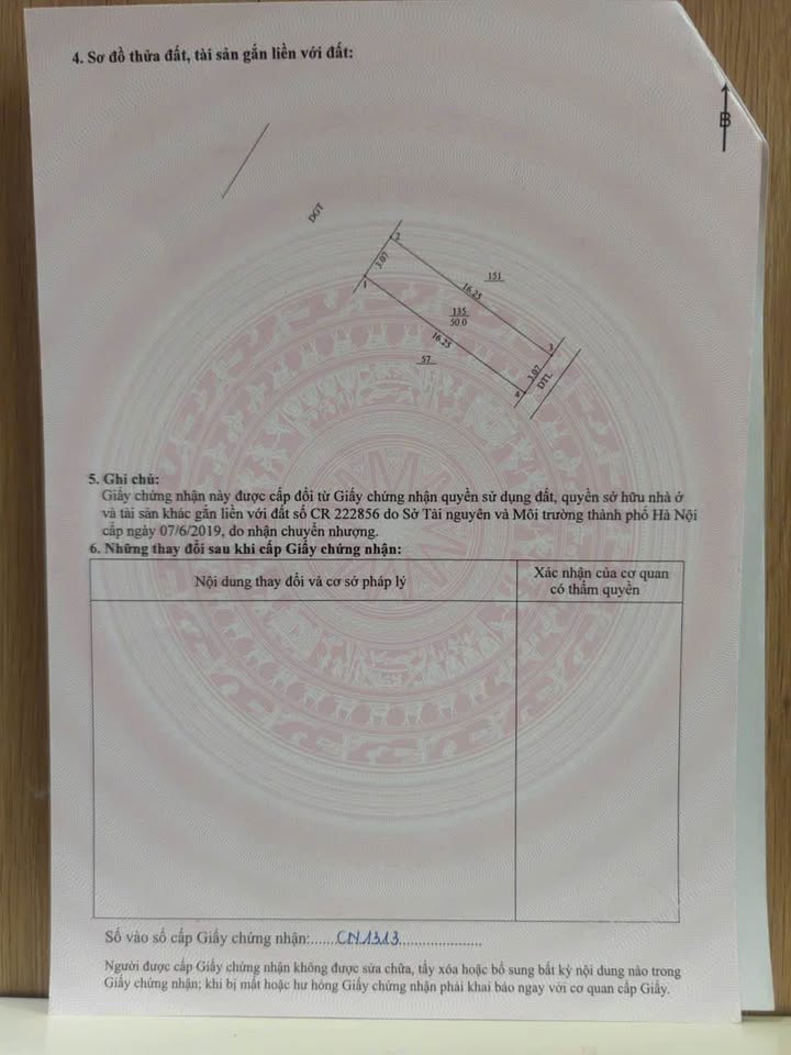 Đất nền Đan Phượng 50m² giá 6 tỷ - Vị trí tiềm năng sổ đỏ chính chủ!