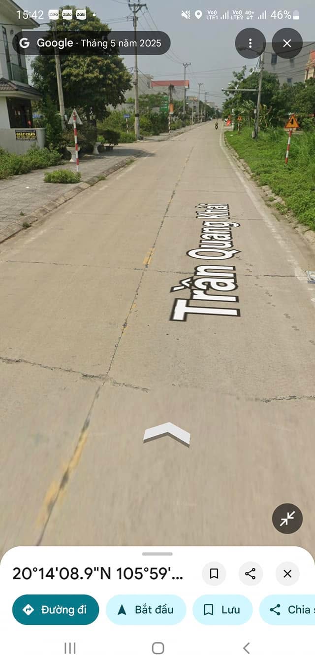 Đất nền đường Trần Quang Khải Ninh Bình 197m² giá 12 tỷ - Cơ hội đầu tư tuyệt vời!