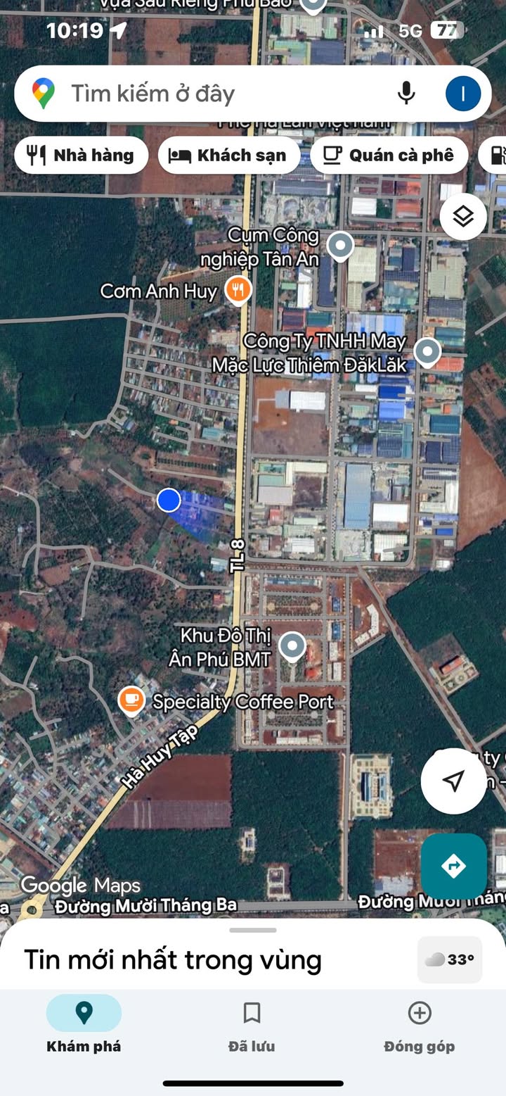 Đất nền 3500m² hẻm cấp 1 Hà Huy Tập, Tân Lợi - Sổ đỏ chính chủ, giá thương lượng!