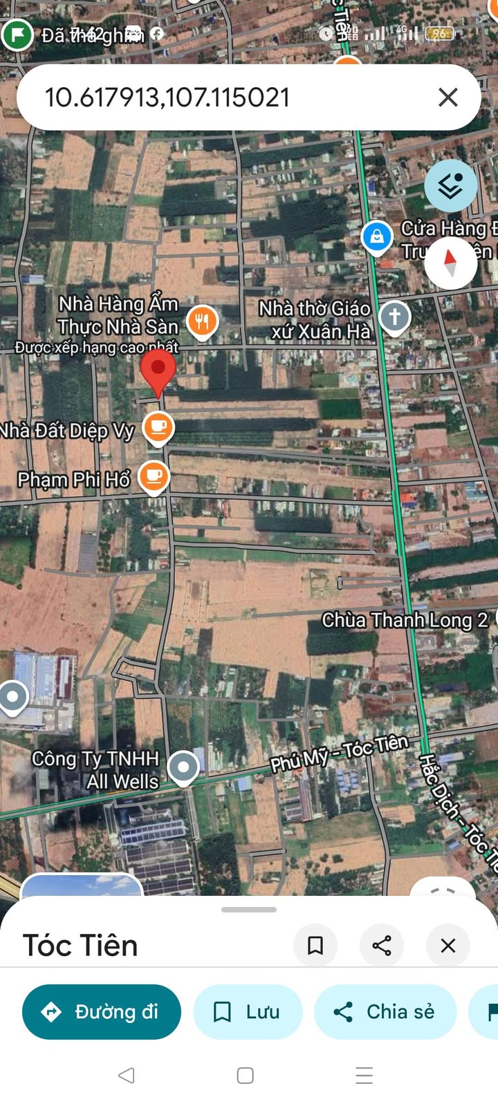 Đất nền lô góc mặt tiền đường số 11 Tóc Tiên, 70m² giá 2.5 tỷ - Vị trí đẹp, tiềm năng tăng giá cao!