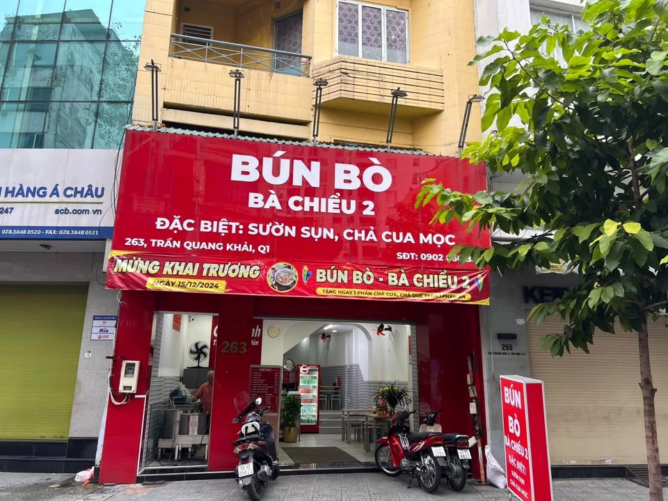 Cho thuê mặt tiền Trần Quang Khải, Quận 1 - 120m² chỉ 45 triệu/tháng - Kinh doanh tự do!