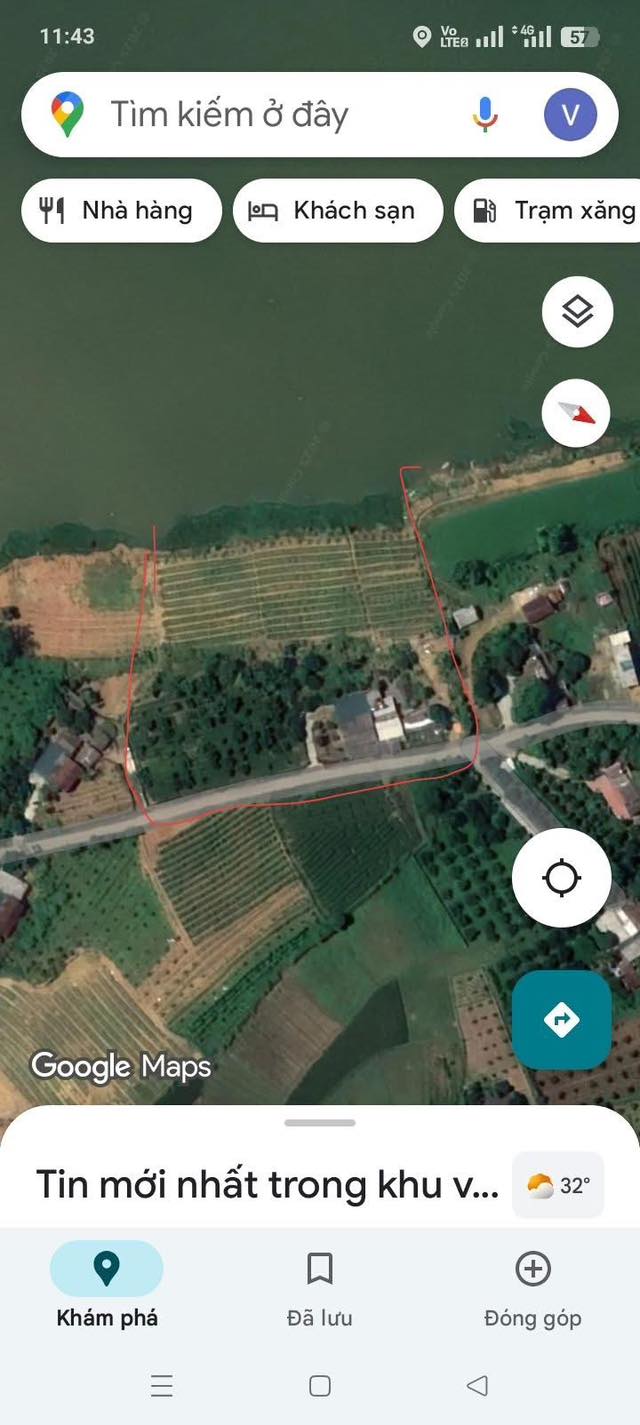 Đất nền lô góc 3000m² tại Chi Nê, Lạc Thủy - Giá chỉ 2 tỷ, view đồng đẹp!