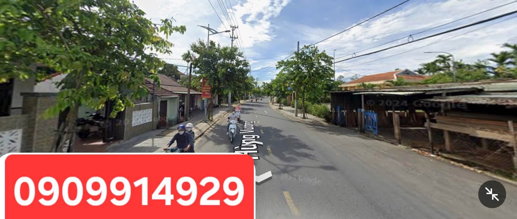 Đất mặt tiền Hùng Vương Hội An 216m² giá 13 tỷ - Tiềm năng đầu tư lớn!