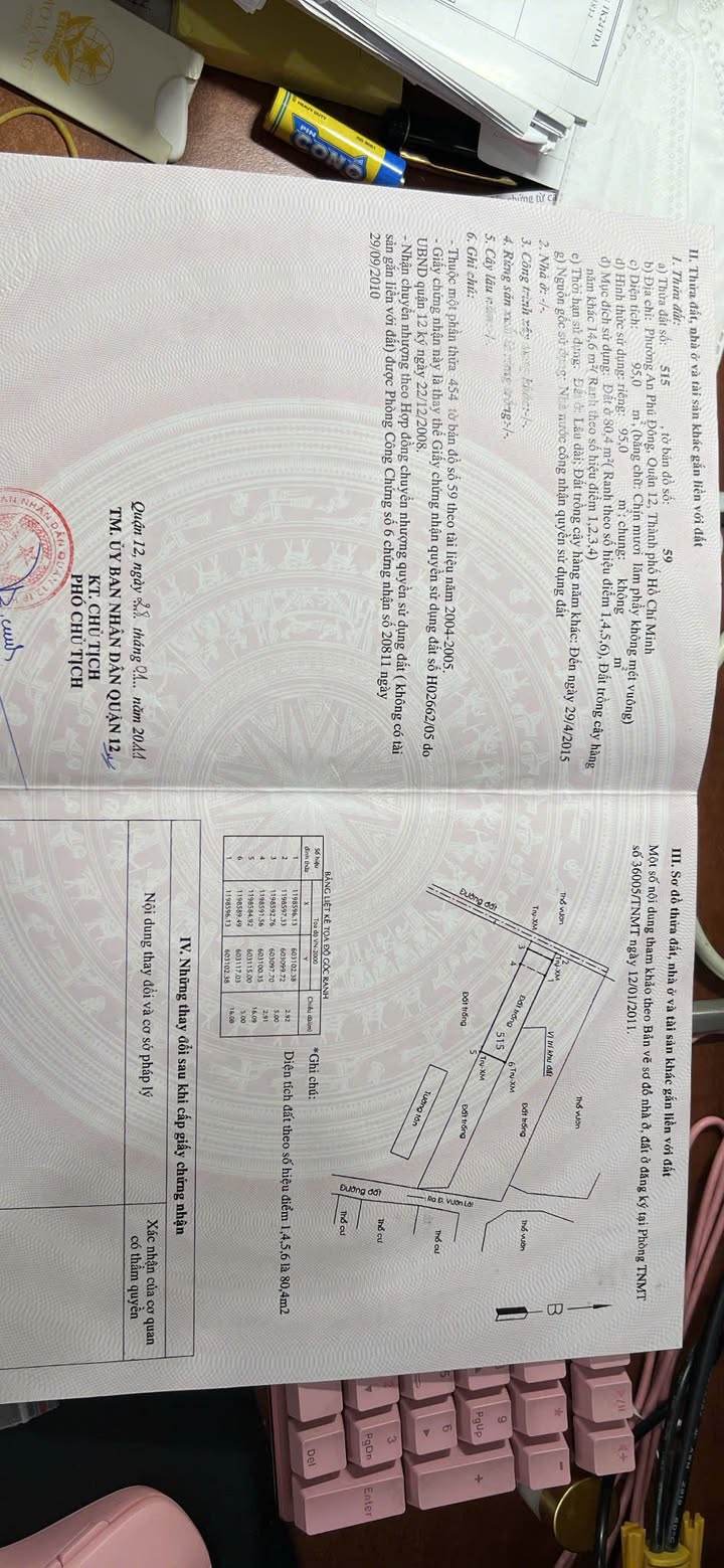 Đất nền An Phú Đông Q.12, 95m² giá 4 tỷ - Cơ hội đầu tư tuyệt vời!