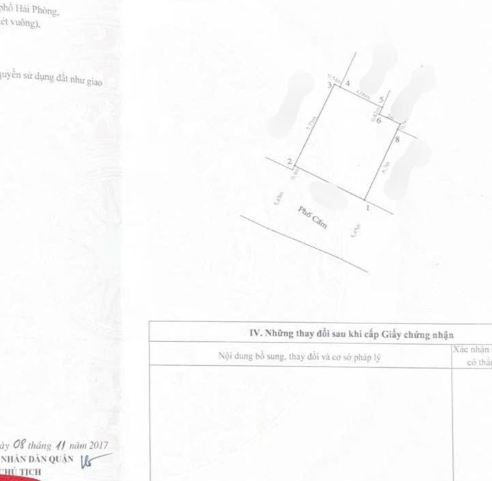 Nhà mặt phố Cấm, Ngô Quyền, Hải Phòng 51m² giá 7.9 tỷ - Kinh doanh sầm uất!