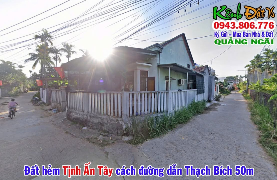 Bán lô đất hẻm Đường Dẫn Thạch Bích 100m² giá 1.25 tỷ - Đường 4m, gần mặt tiền!