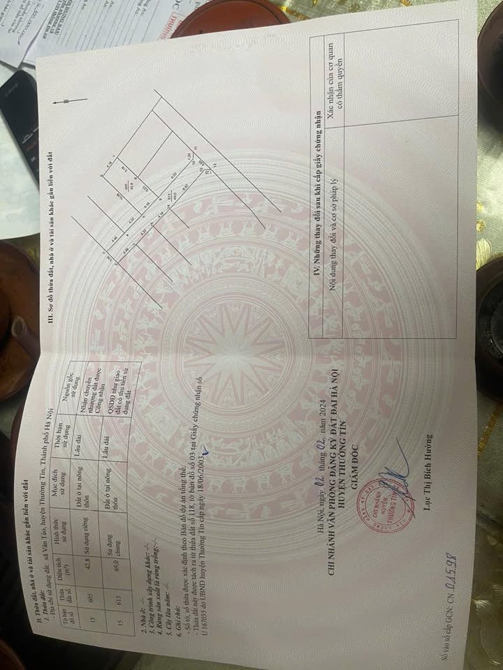 Đất Vân Tảo Thường Tín 43m² giá 3.1 tỷ - Sổ đỏ chính chủ!