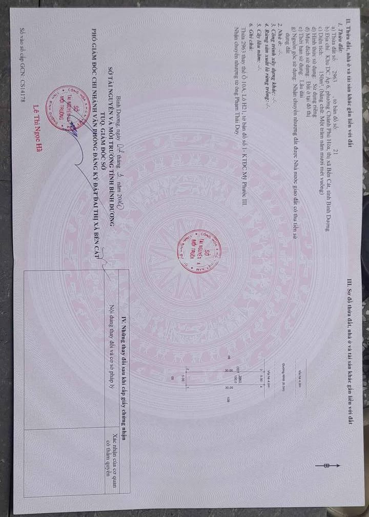 Lô Đất 150m² tại Mỹ Phước 3, Bến Cát - Sổ riêng, Giá 1.8 tỷ!