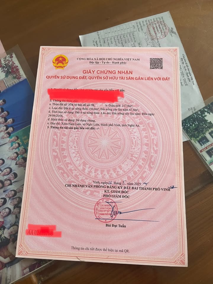 Đất lô góc Nghi Liên 218m² giá thỏa thuận - Đầu tư sinh lời ngay!