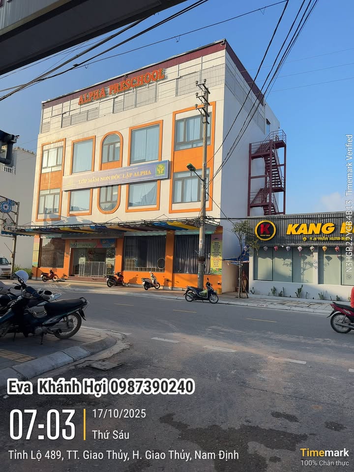 Đất nền Giao Thủy 80m² giá 1 tỷ - Gần trường học và chợ