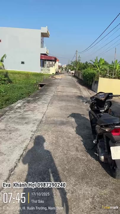 Đất nền đẹp tại xã Xuân Tân, huyện Xuân Trường 160m² giá chỉ 1.038 tỷ - Đầu tư sinh lời ngay!