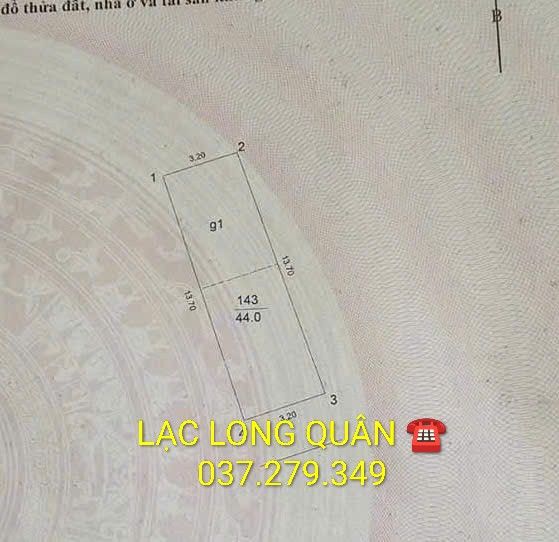 Đất Lạc Long Quân 60m² giá 8.9 tỷ - Sổ đỏ chính chủ, gần Hồ Tây!